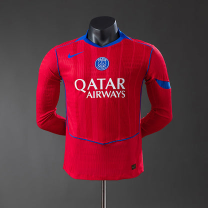 Player Version PSG Jersey 25/26 Third Football Kit Long Sleeves