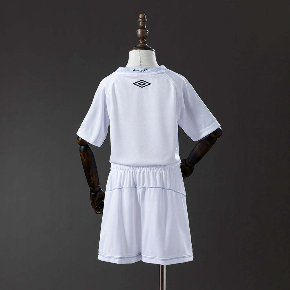 Kids Santos Jersey 25/26 Home Football Kit