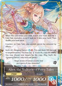 Alice, the Girl in the Looking Glass // Alice, the Valkyrie of Fairy Tales (SKL-093/J) [The Seven Kings of the Lands]