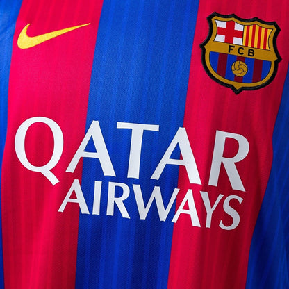 Barcelona Jersey 2016/17 Home Retro Football Kit
