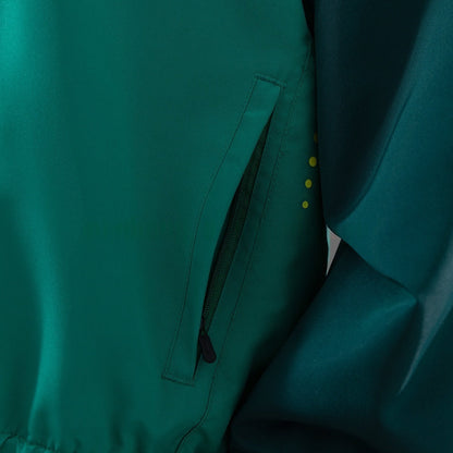 Brazil Windbreaker 2010 Green Football Soccer Jacket