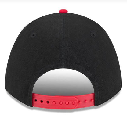 San Francisco Youth 49ers New Era Team Loyal 9FORTY M-Crown Adjustable Hat - Black/Red