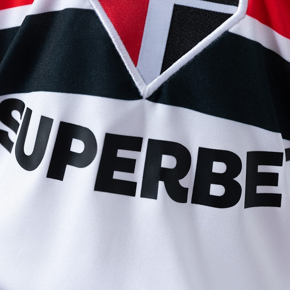 Kids Sao paulo Jersey 25/26 Home Football Kit