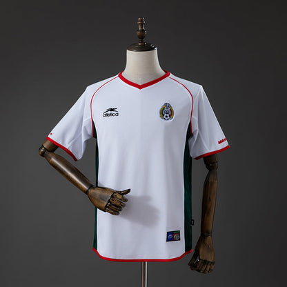 Mexico Away Jersey 2002 Retro Football Kit Soccer Shirt