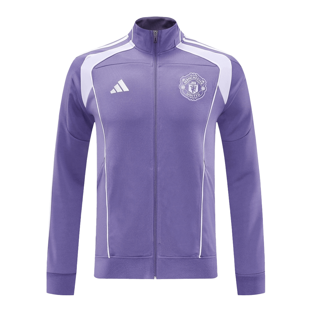 Manchester United 2025/26 Purple Training Tracksuit Kit (Top+Pants)