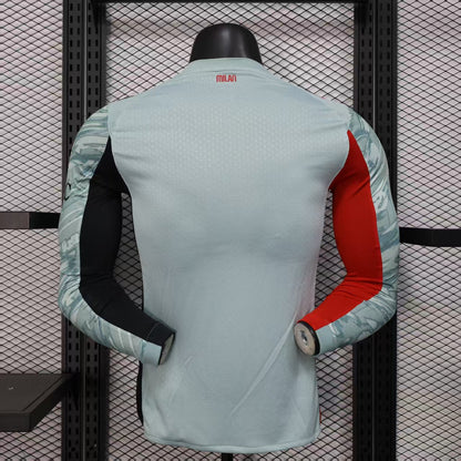 Player Version AC Milan Jersey 25/26 Long Sleeves Football Kit Soccer Jersey