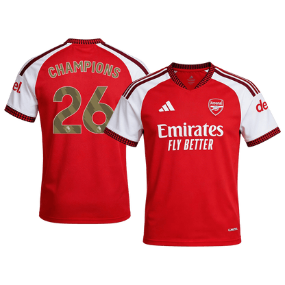 CHAMPIONS #26 Mens Arsenal Home Jersey 2026/27