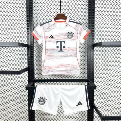 Kids Bayern Munich Jersey 25/26 Away Football Kit Soccer Jersey