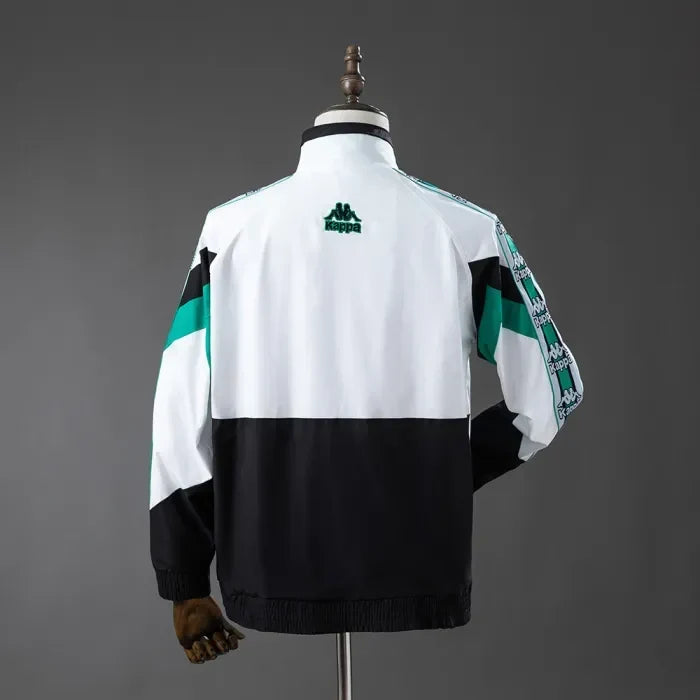 Real Betis Windbreaker 2025/26 Black White Football Kit