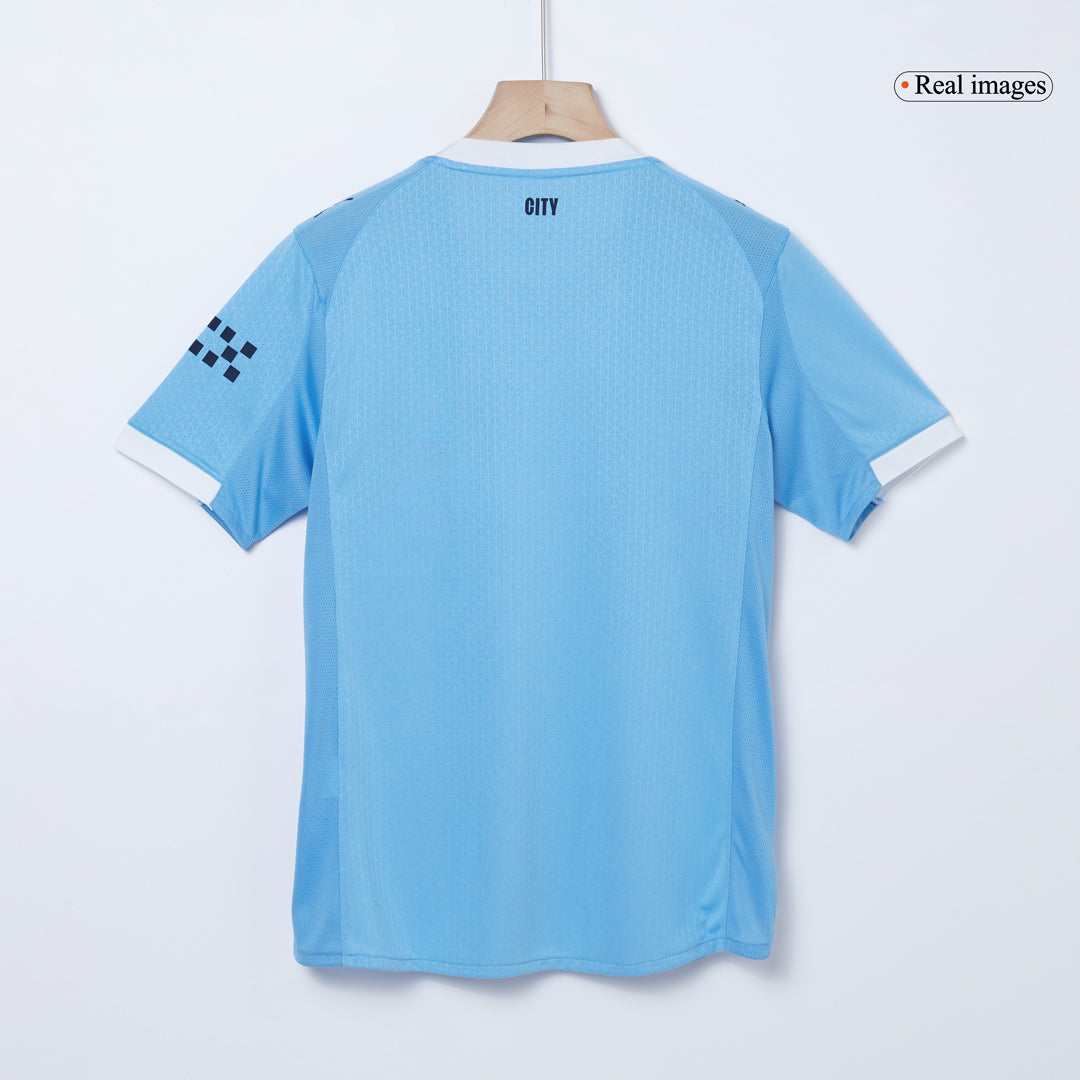 Mens Manchester City Home Jersey 2025/26 - Player Version (Slim Fit)