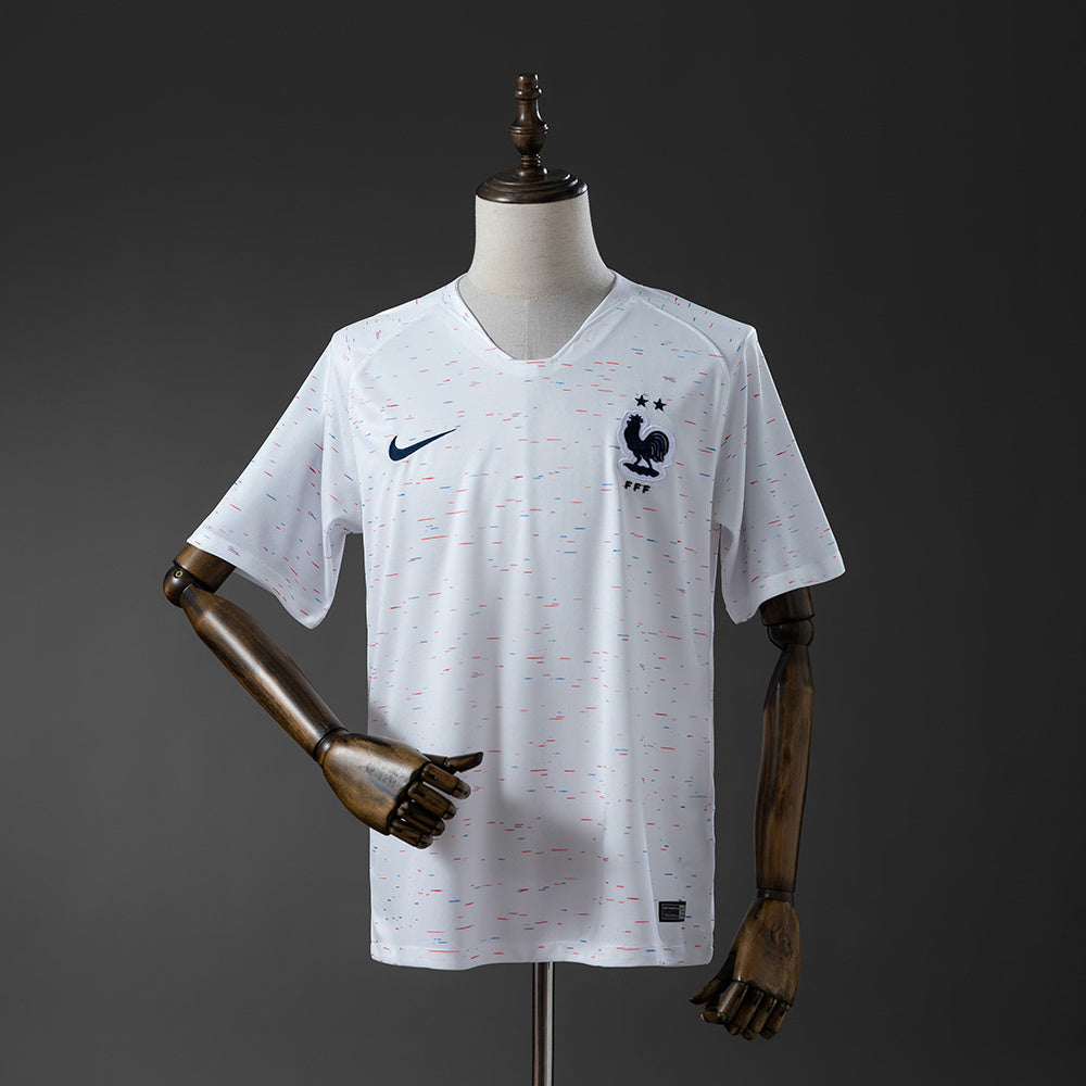 France Away Jersey 2018 World Cup Retro Football Kit Soccer Shirt