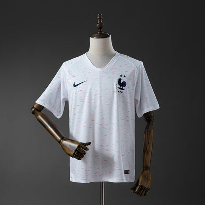 France Away Jersey 2018 World Cup Retro Football Kit Soccer Shirt