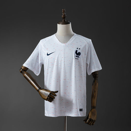 France Away Jersey 2018 World Cup Retro Football Kit Soccer Shirt
