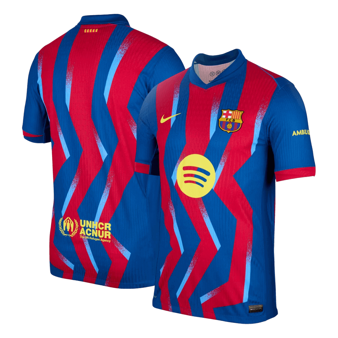 Mens Barcelona Fourth Jersey 2025/26 - Player Version (Slim Fit)