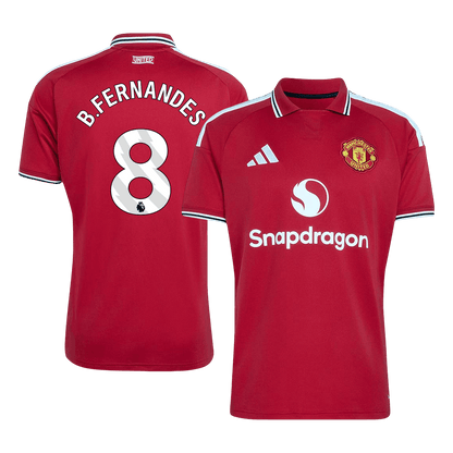 B.FERNANDES #8 Mens Manchester United Home Jersey 2026/27