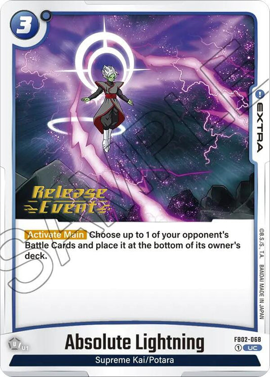 Absolute Lightning [Blazing Aura Pre-Release Cards]