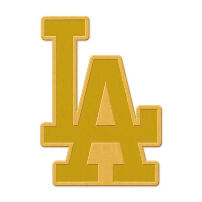 LOS ANGELES DODGERS SECONDARY COLLECTOR ENAMEL PIN JEWELRY CARD