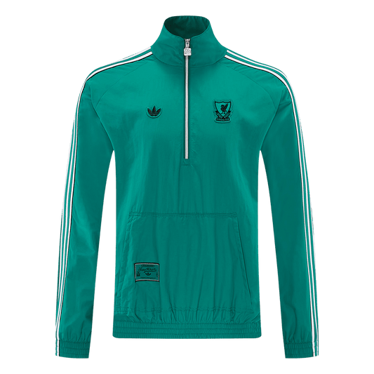 2026 Liverpool Green Windbreaker Jacket