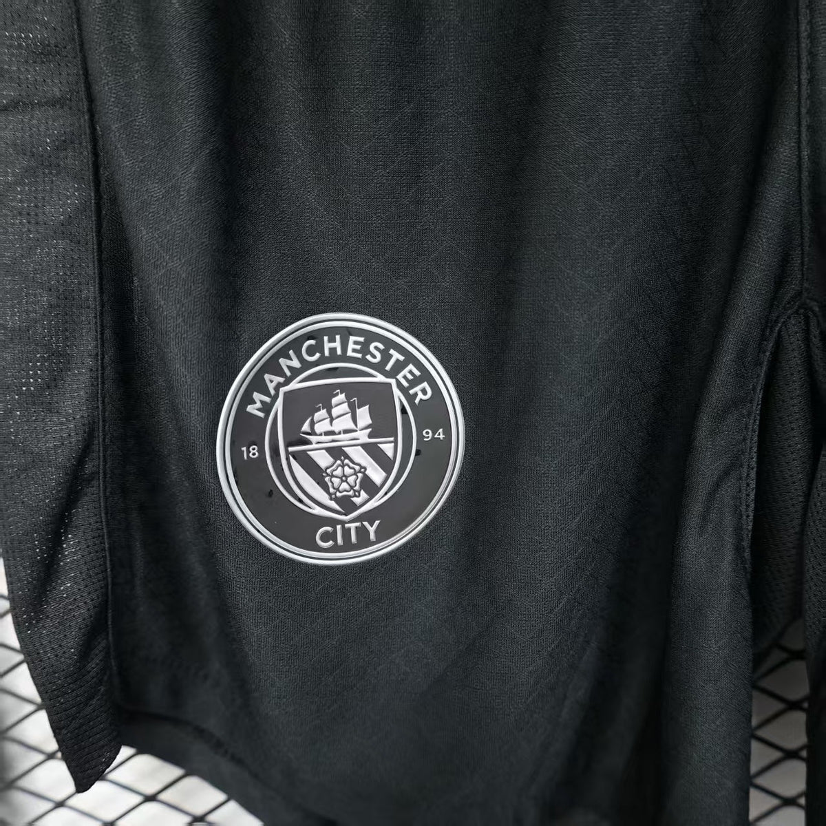 Player Version Manchester City Black Shorts 25/26 Football Kit Soccer Jersey