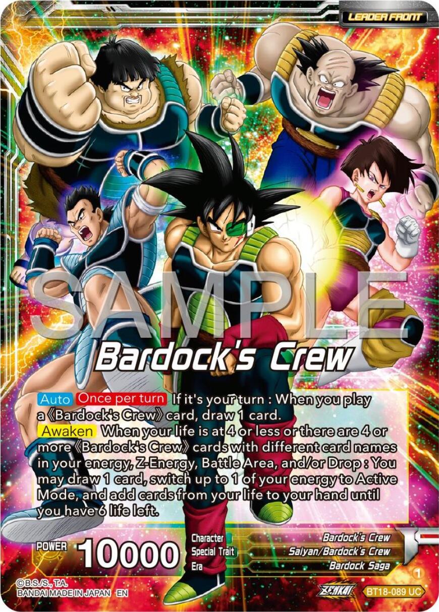 Bardock's Crew // Bardock, Inherited Will (BT18-089) [Premium Anniversary Box 2024]
