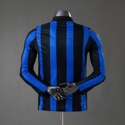 Player Version Inter Milan Home Jersey 2026-2027 Long Sleeves Football Kit Soccer Shirt