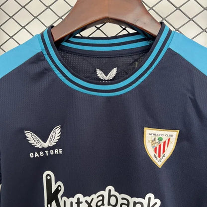 Kids Athletic Bilbao Jersey 25/26 Away Football Kit Soccer Jersey