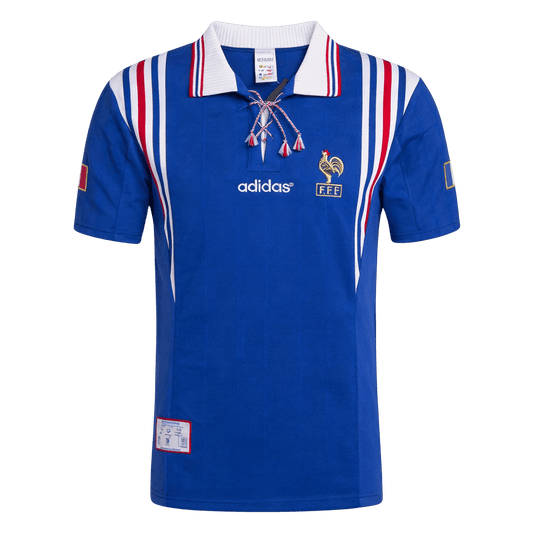 Retro 1996 Mens France Home Jersey