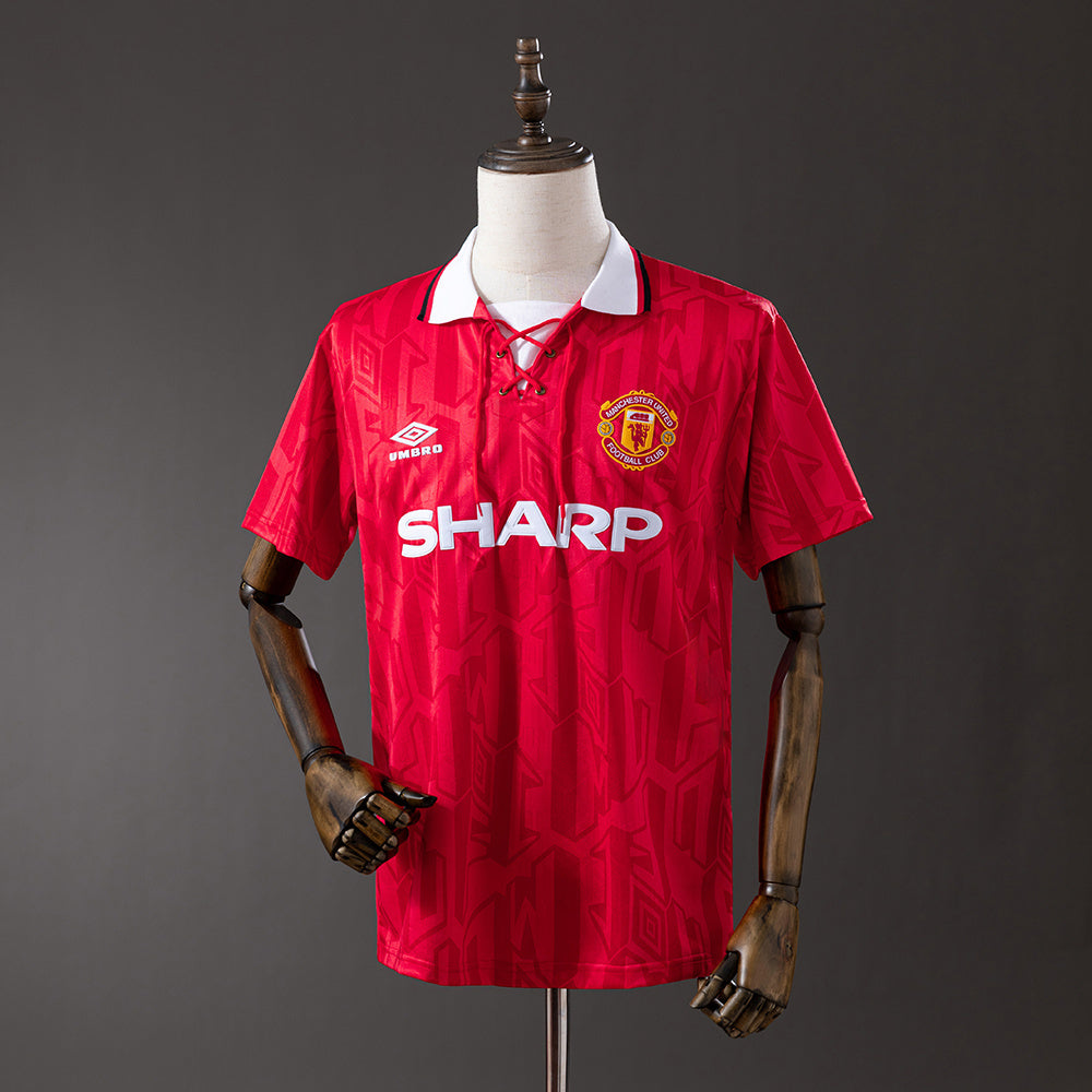 Manchester United Jersey 1992-94 Home Retro Football Kit