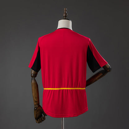 Belgium Home Jersey 2002 World Cup Football Kit Soccer Shirt