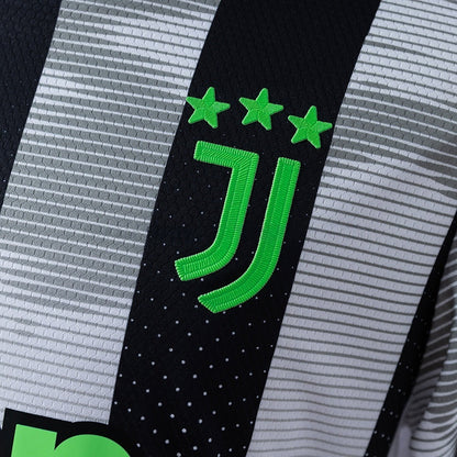 Juventus Fourth Jersey 2019-2020 Retro Long Sleeves Football Kit Soccer Shirt
