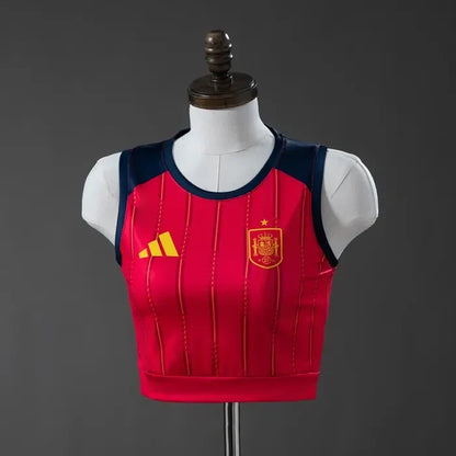 Women Spain Home Vest 2026 World Cup Football Kit Soccer Shirt