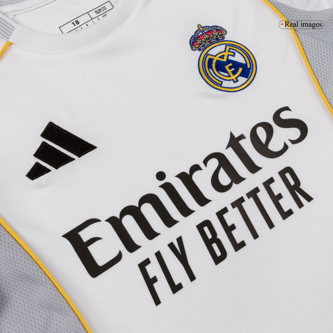 Kids Real Madrid Home Kit 2025/26 [PREMIUM]