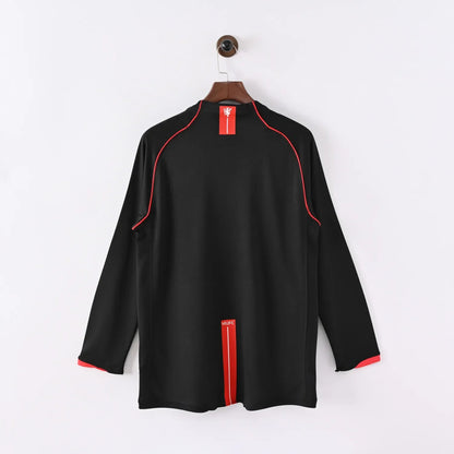 Manchester United Jersey Away Kit 2007/08 Retro Long Sleeves Football Team Soccer Shirt