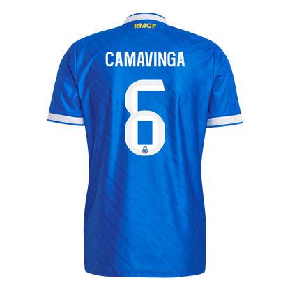 CAMAVINGA #6 Mens Real Madrid Third Jersey 2025/26 - Player Version (Slim Fit)