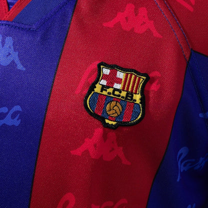 Barcelona Jersey 1996-97 Retro Home Football Kit