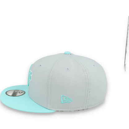 New Era Oakland Athletics 2-Tone Color Pack 59FIFTY Fitted Hat-Gray/Turquoise
