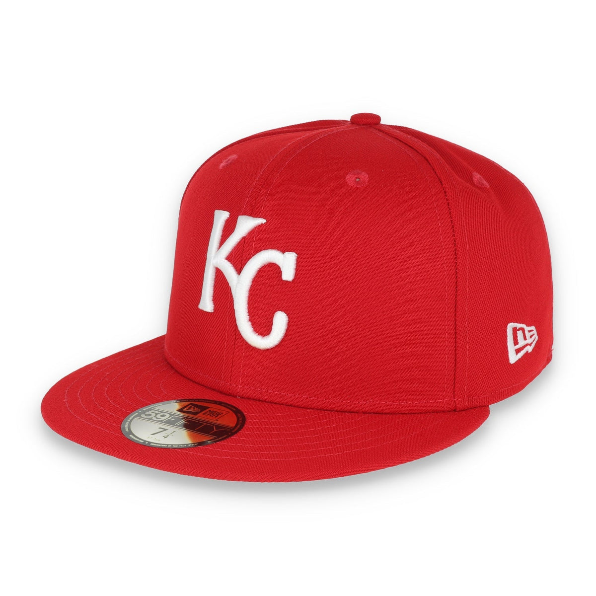 New Era Kansas City Royals Side Patch 2015 World Series 59Fifty Fitted Hat-Scarlet