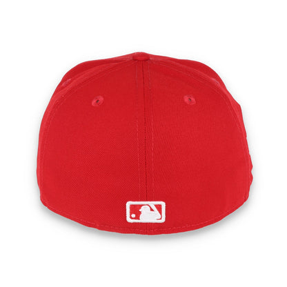 New Era Kansas City Royals Side Patch 2015 World Series 59Fifty Fitted Hat-Scarlet