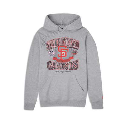 New Era Men's San Francisco Giants Summer Classics Hoodie-Gray
