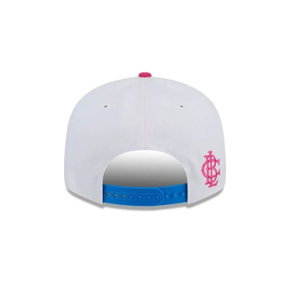 New Era Pittsburgh Pirates Cotton Candy Big League Chew Flavor Pack 9FIFTY Snapback Hat-White/Blue