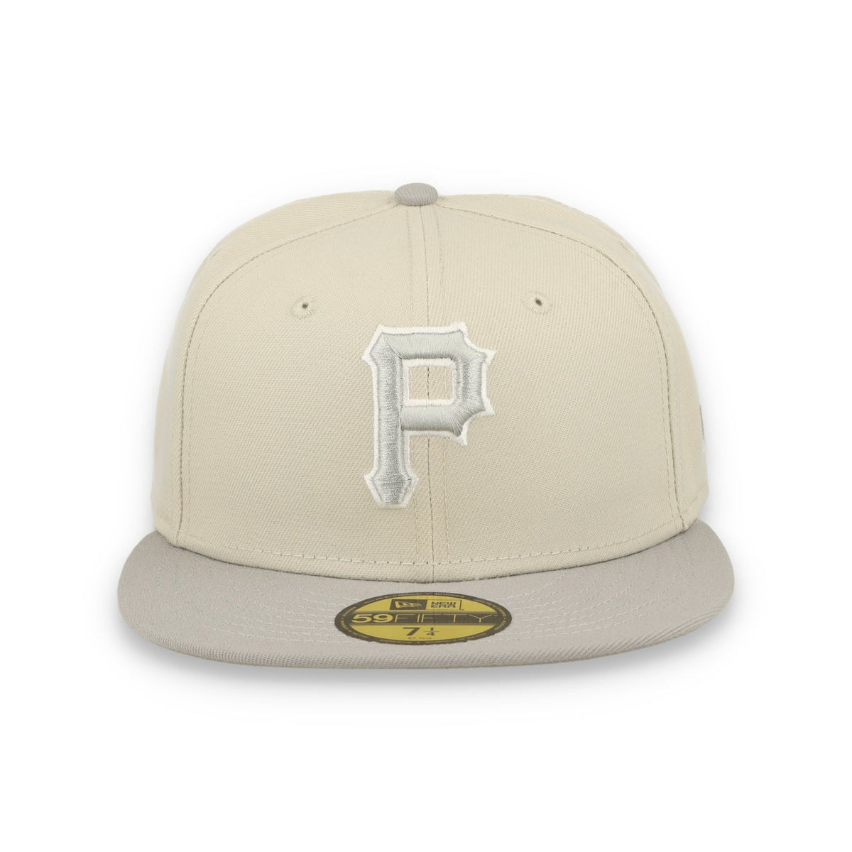 New Era Pittsburg Pirates TWO-TONE COLOR PACK 59FIFTY Fitted hat-Khaki/Gray