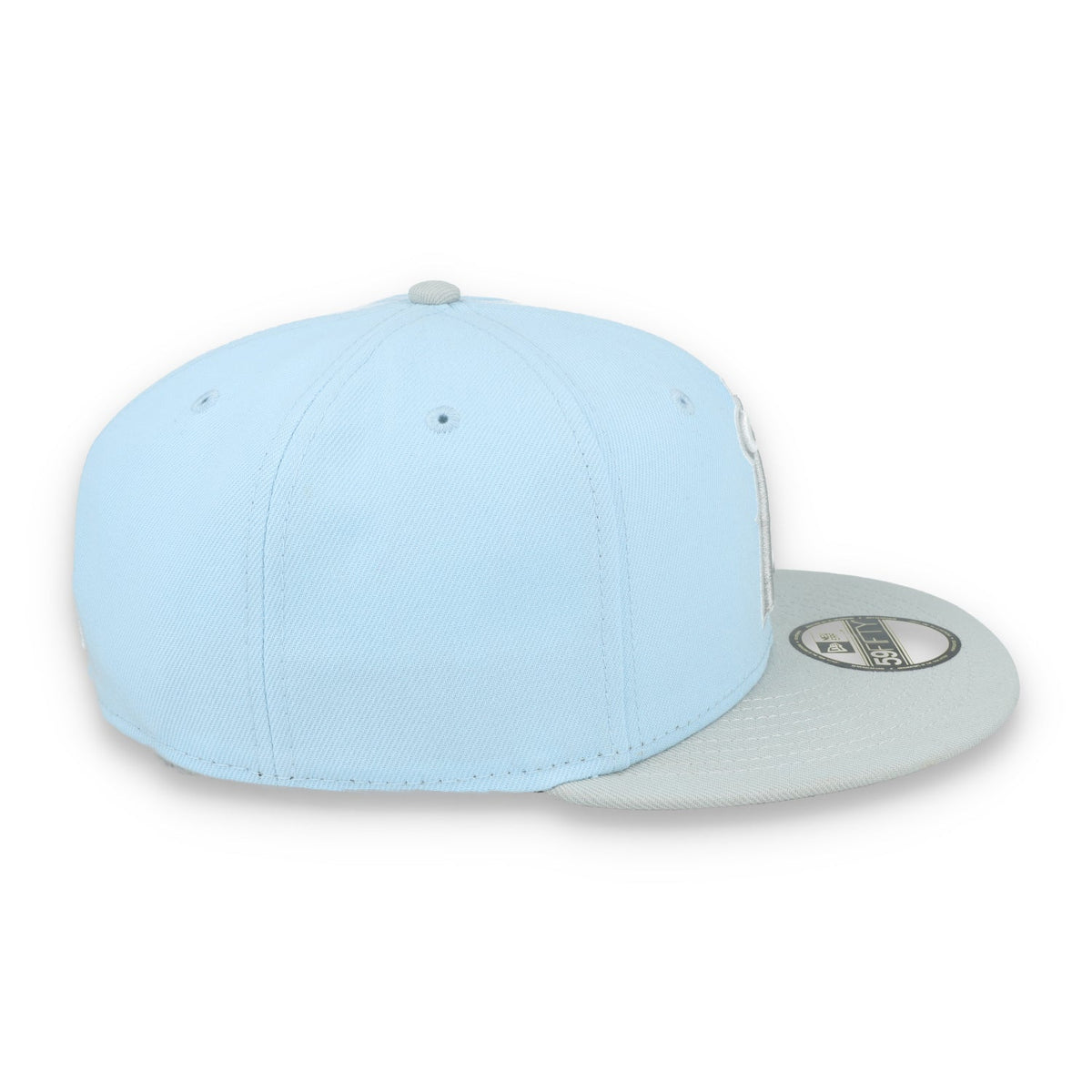 New Era Los Angeles Angels 2-tone fitted-59FIFTY Fitted Hat-Light Blue/Grey
