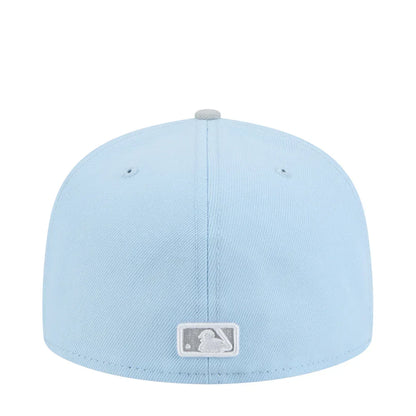 New Era New York Yankees 2-Tone Color Pack 59FIFTY Fitted Hat-Light Blue/Gray