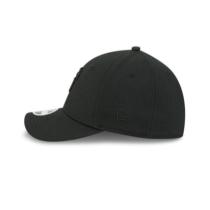New Era San Francisco Giants 39THIRTY M-Crown A-Frame Stretch Fit Hat-Black/Black