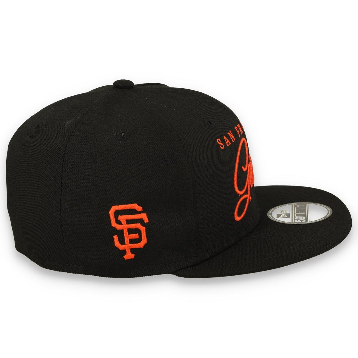 New Era San Francisco Giants Team Color Scripted 59FIFTY Fitted Hat