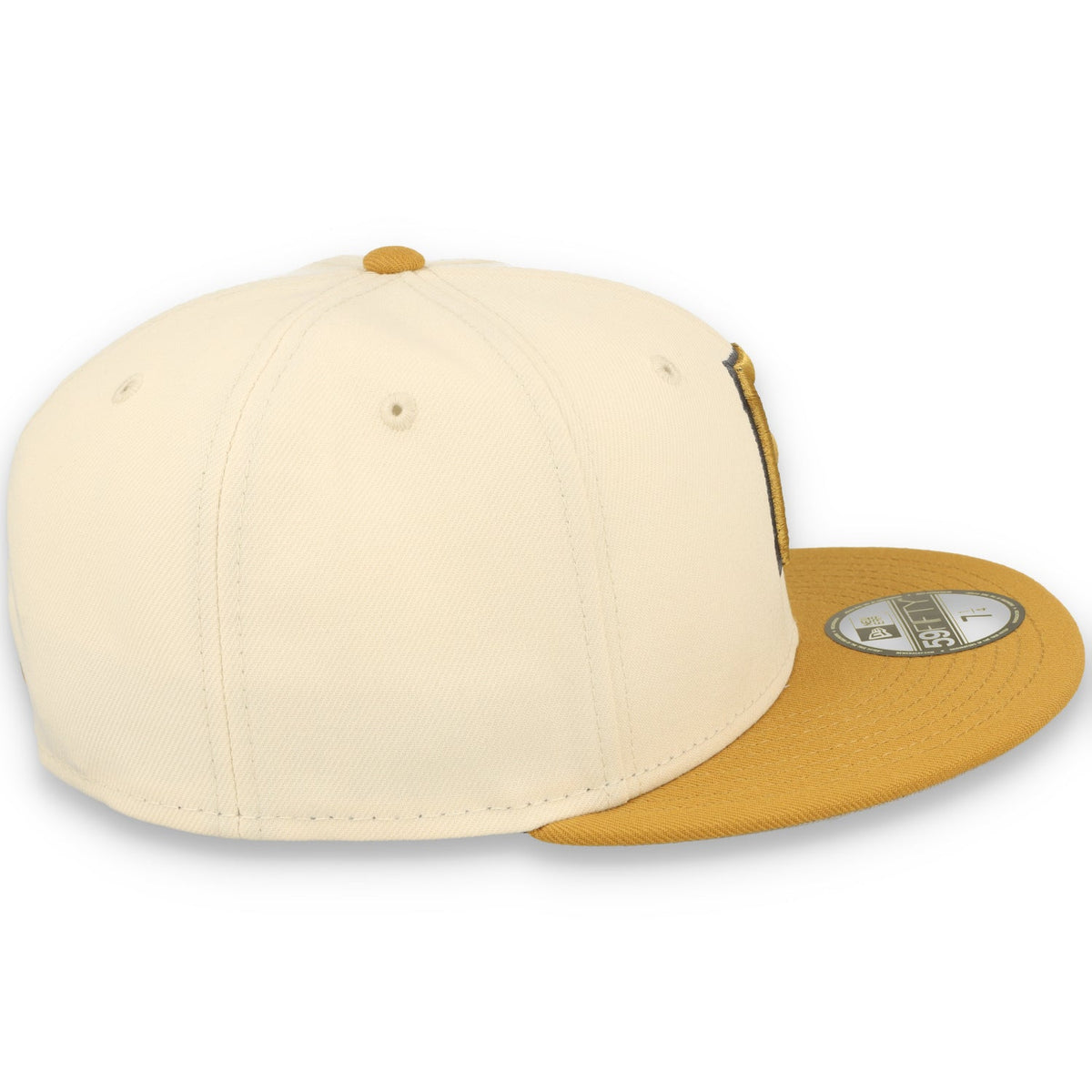 New Era Pittsburgh Pirates 2-Tone Color Pack 59FIFTY Fitted Hat-Light Beige/Khaki