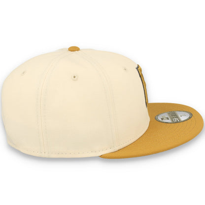 New Era Pittsburgh Pirates 2-Tone Color Pack 59FIFTY Fitted Hat-Light Beige/Khaki