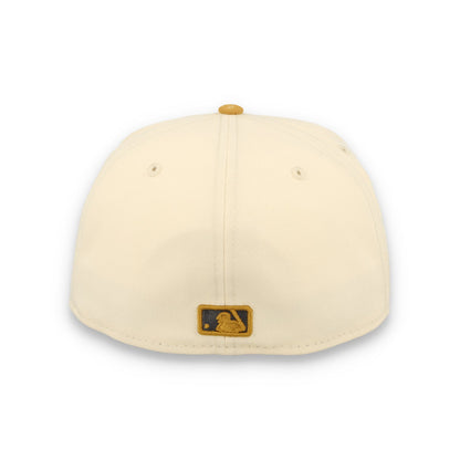 NEW ERA LOS ANGELES DODGERS 2-TONE 59FIFTY FITTED HAT-BEIGE/BRONZE