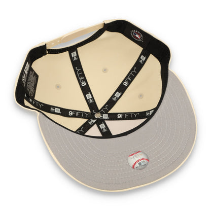 New Era San Francisco Giants Color Pack 9FIFTY Adjustable Snapback Hat-Light Beige