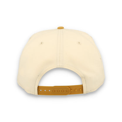 New Era Los Angeles Dodgers 2-Tone 9FIFTY Snapback Hat-Beige/Bronze